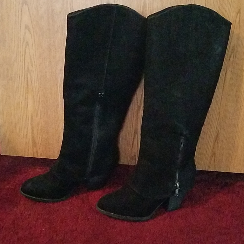 Knee high boots
